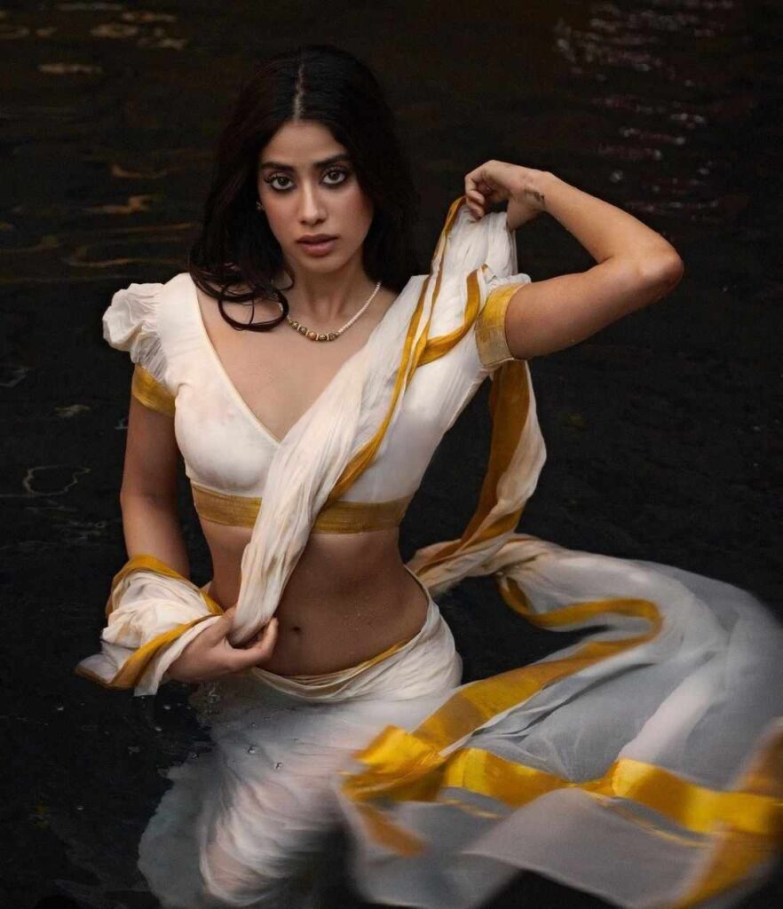 Janhvi Kapoor in saree