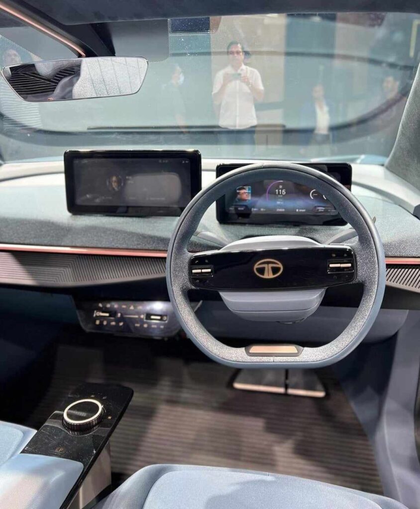 Tata Curvv Dashboard Concept